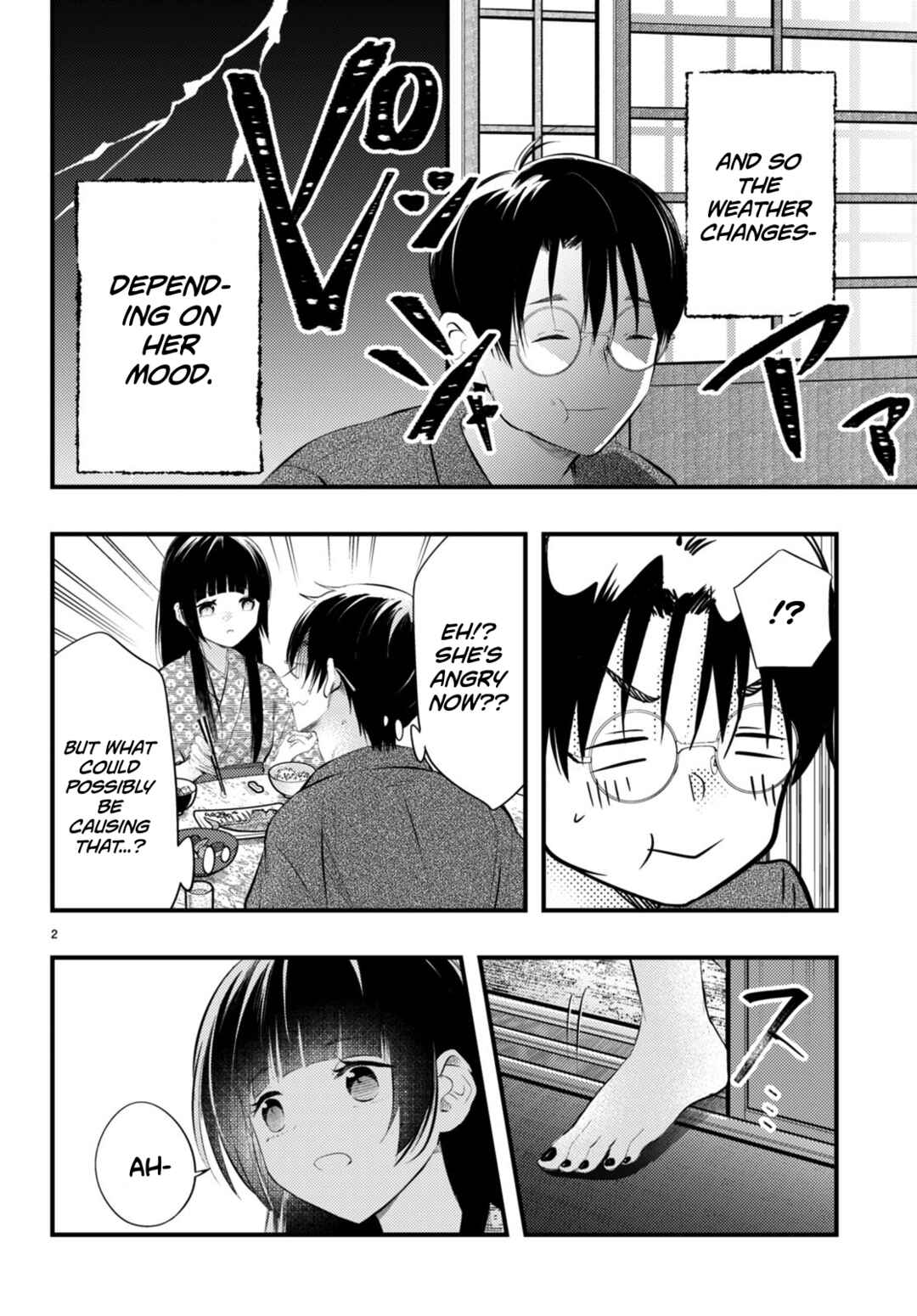 Tsuma no Kigen de Tenkou ga Kawaru Hanashi Chapter 4 - Page 2