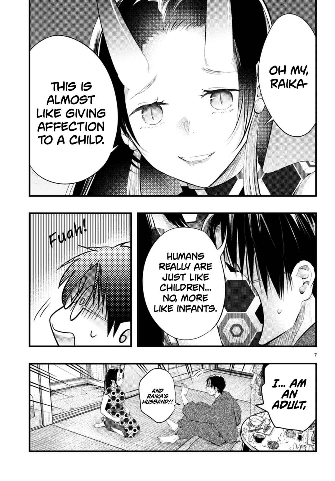 Tsuma no Kigen de Tenkou ga Kawaru Hanashi Chapter 4 - Page 7