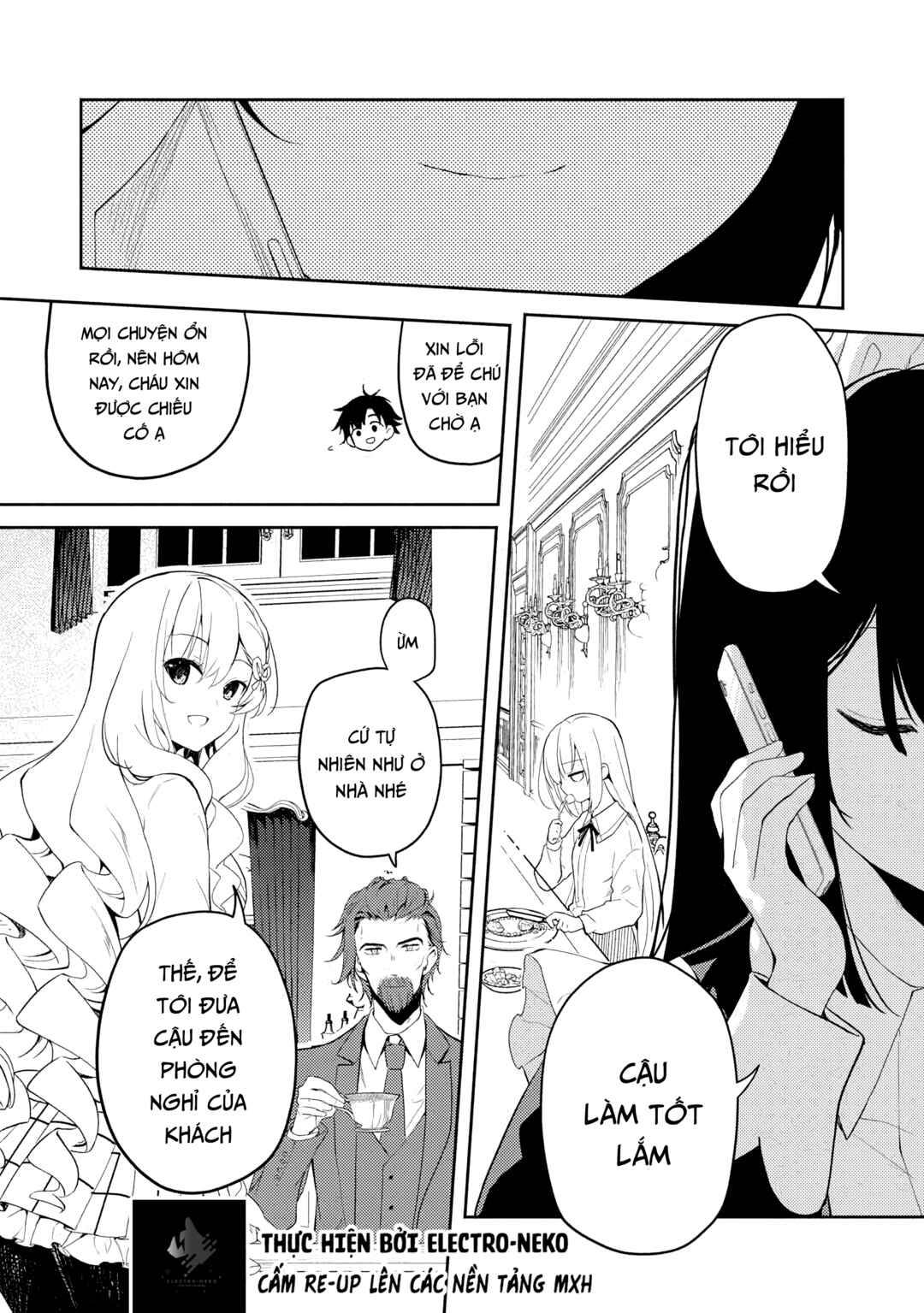 Saijo no Osewa - Takane no Hana-darake na Meimonkou de, Gakuin Ichi no Ojousama (Seikatsu Nouryoku Kaimu) wo Kagenagara Osewa Suru koto ni narimashita Chapter 28 - Page 27