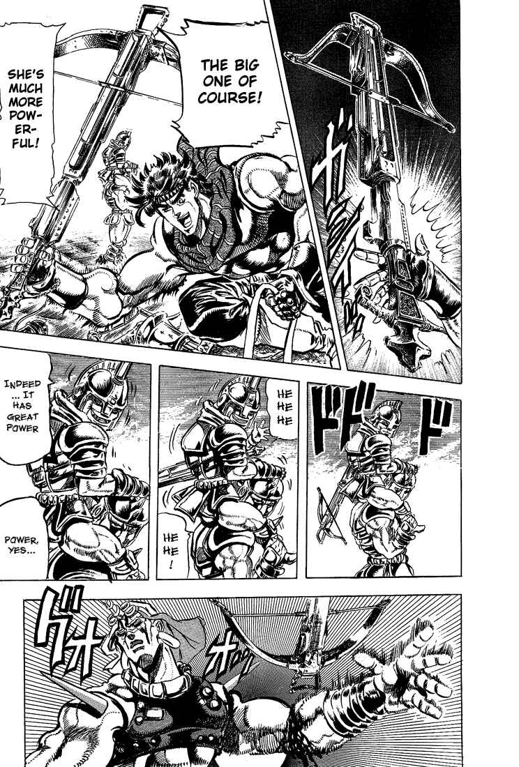 JoJo no Kimyou na Bouken: Part 2 - Sentou Chouryuu Chapter 57 - Page 14