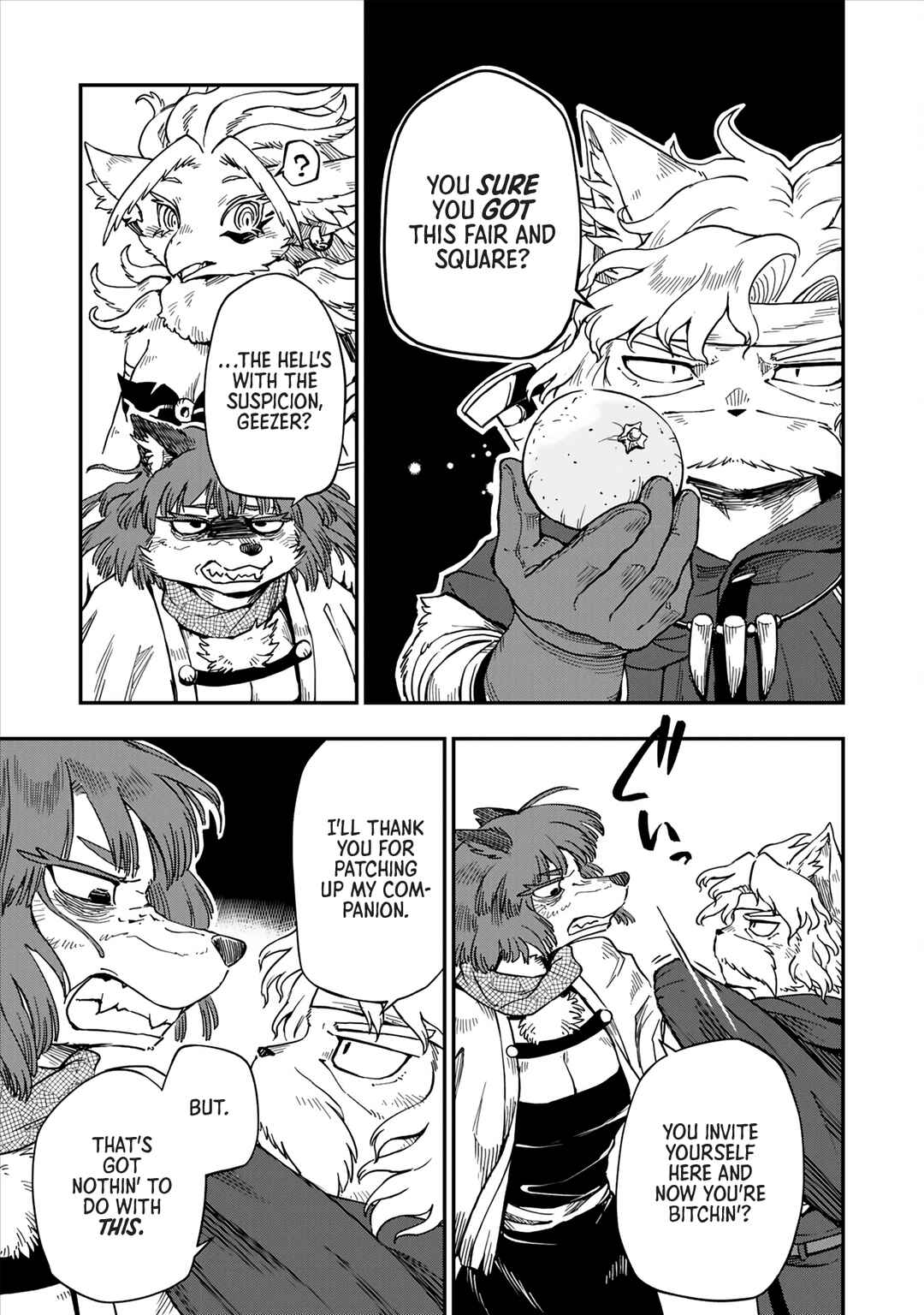 Batsuichi Kitsune to Tabi Gohan Chapter 3 - Page 14