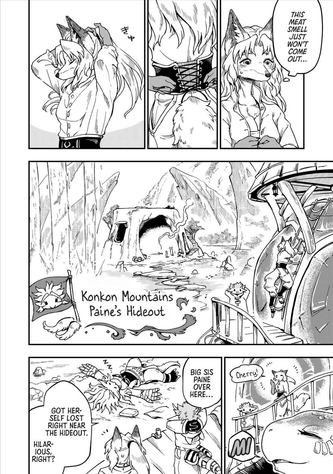 Batsuichi Kitsune to Tabi Gohan Chapter 3 - Page 5