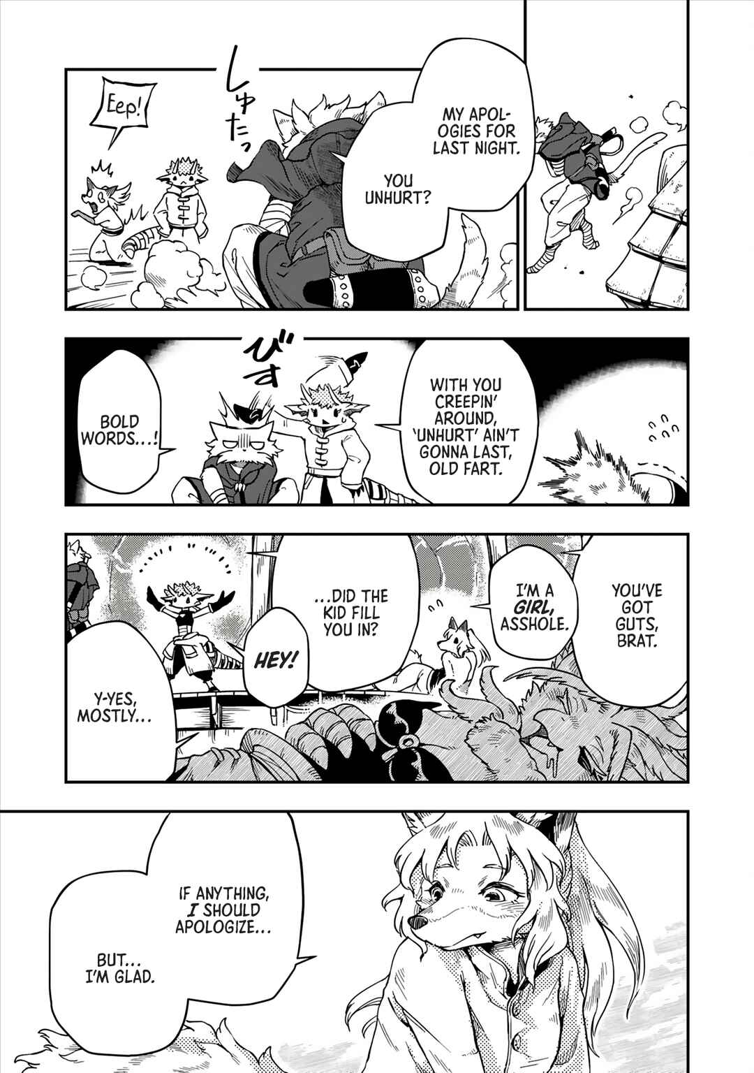Batsuichi Kitsune to Tabi Gohan Chapter 3 - Page 8
