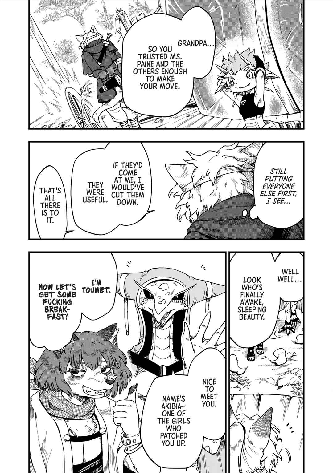 Batsuichi Kitsune to Tabi Gohan Chapter 3 - Page 9