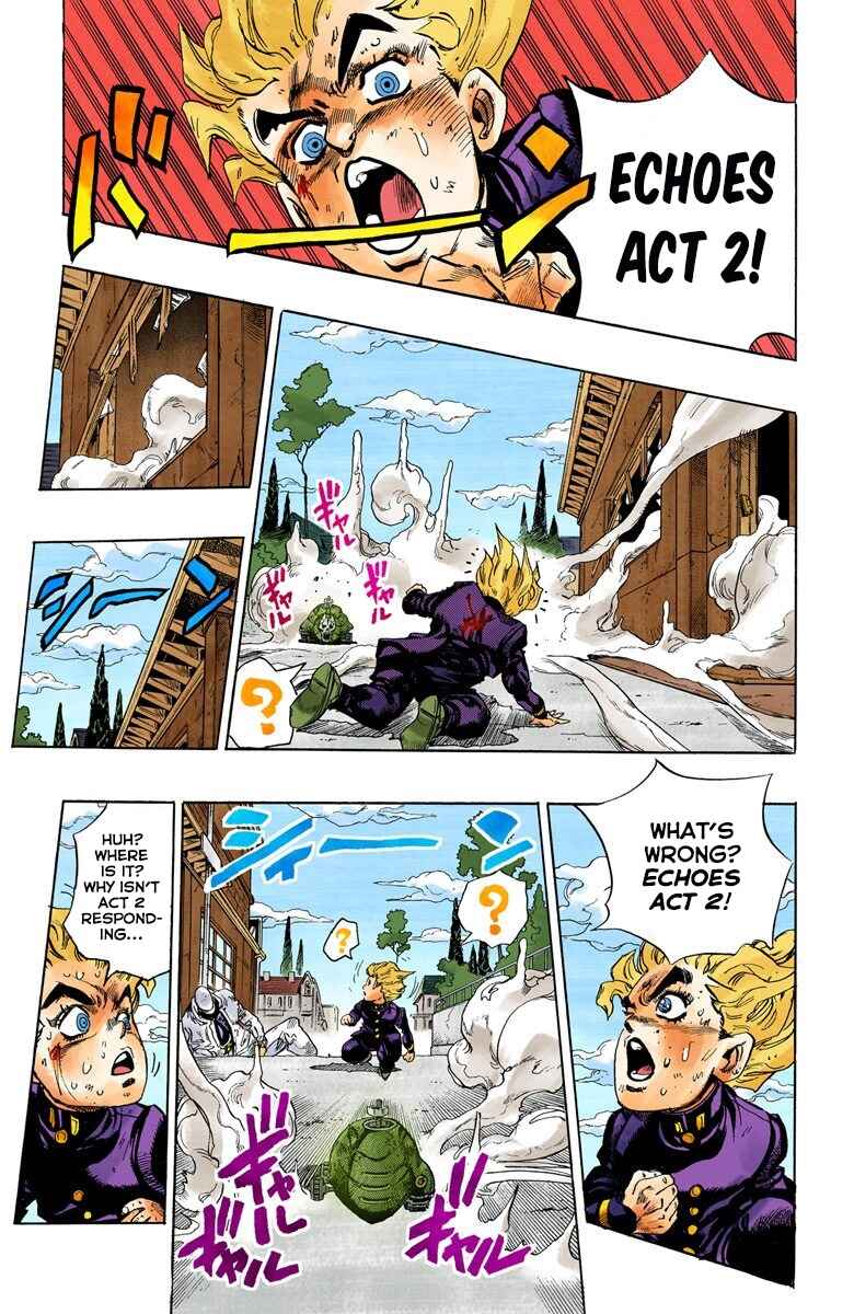 JoJo no Kimyou na Bouken: Part 4 - Diamond wa Kudakenai Color-ban Chapter 93 - Page 14