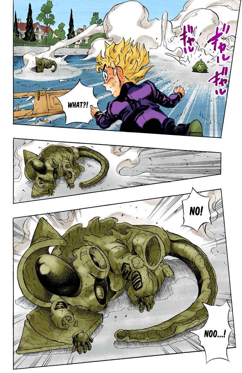 JoJo no Kimyou na Bouken: Part 4 - Diamond wa Kudakenai Color-ban Chapter 93 - Page 15