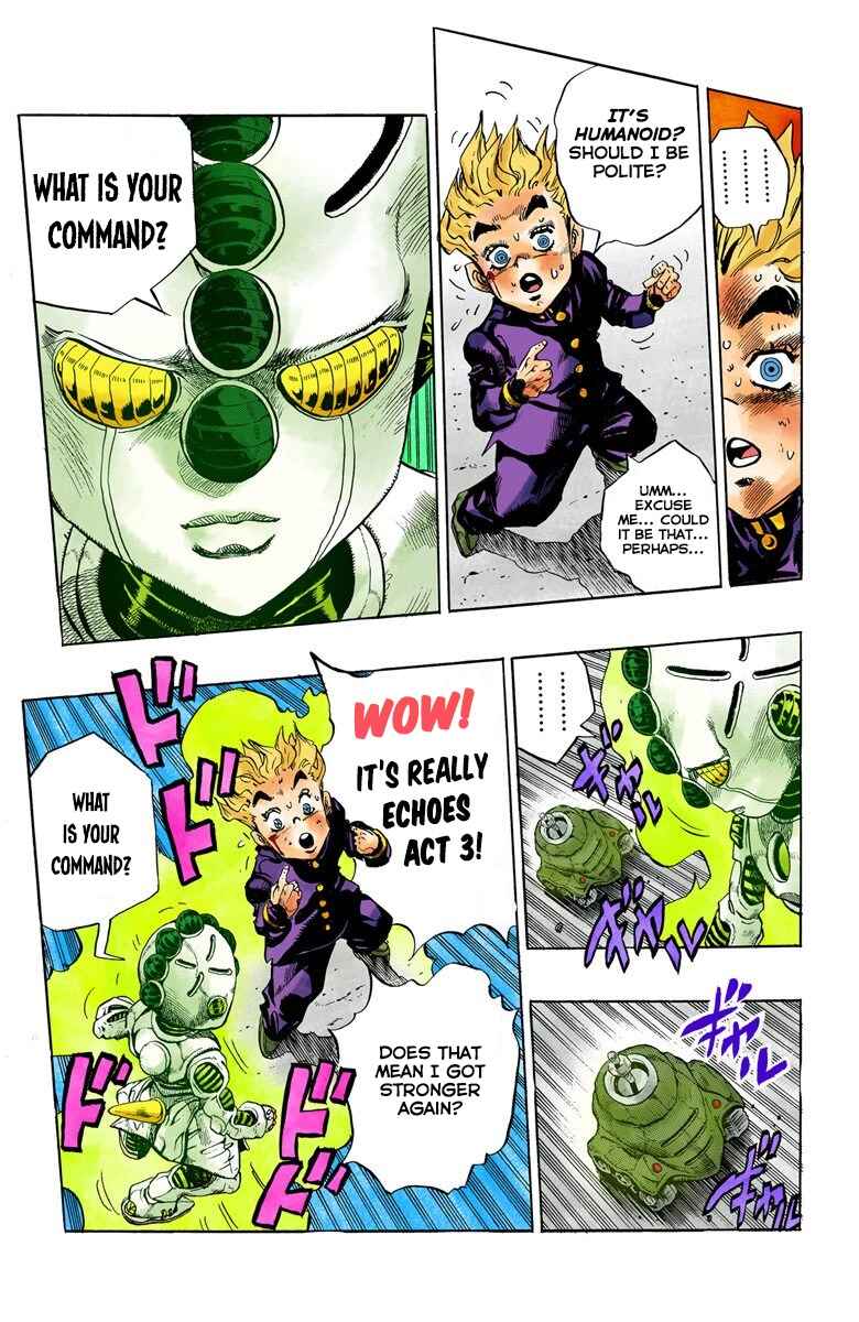 JoJo no Kimyou na Bouken: Part 4 - Diamond wa Kudakenai Color-ban Chapter 93 - Page 20