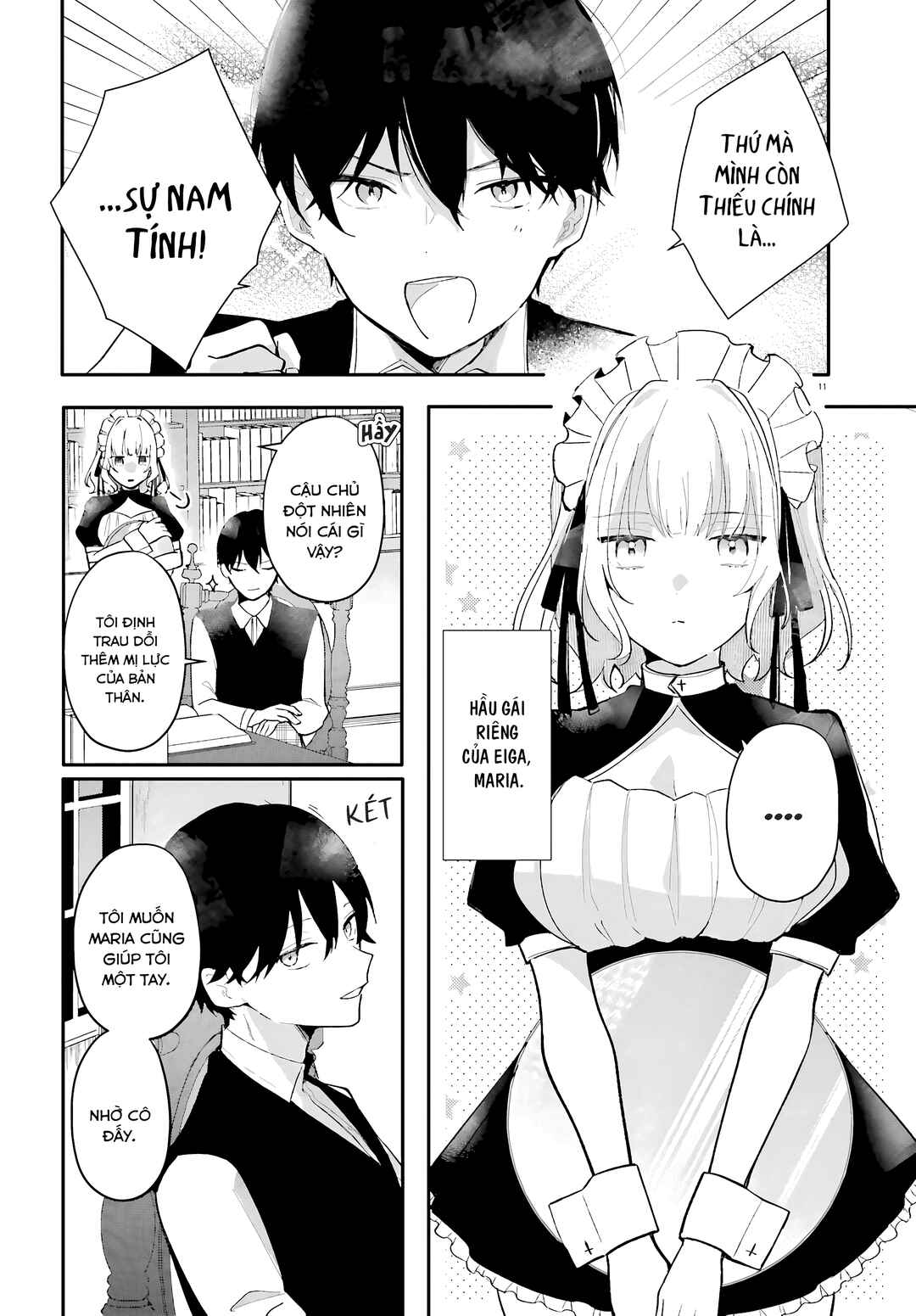 Uchi no Maid ga Class no Suki na Ko ni Niteiru Chapter 1 - Page 11
