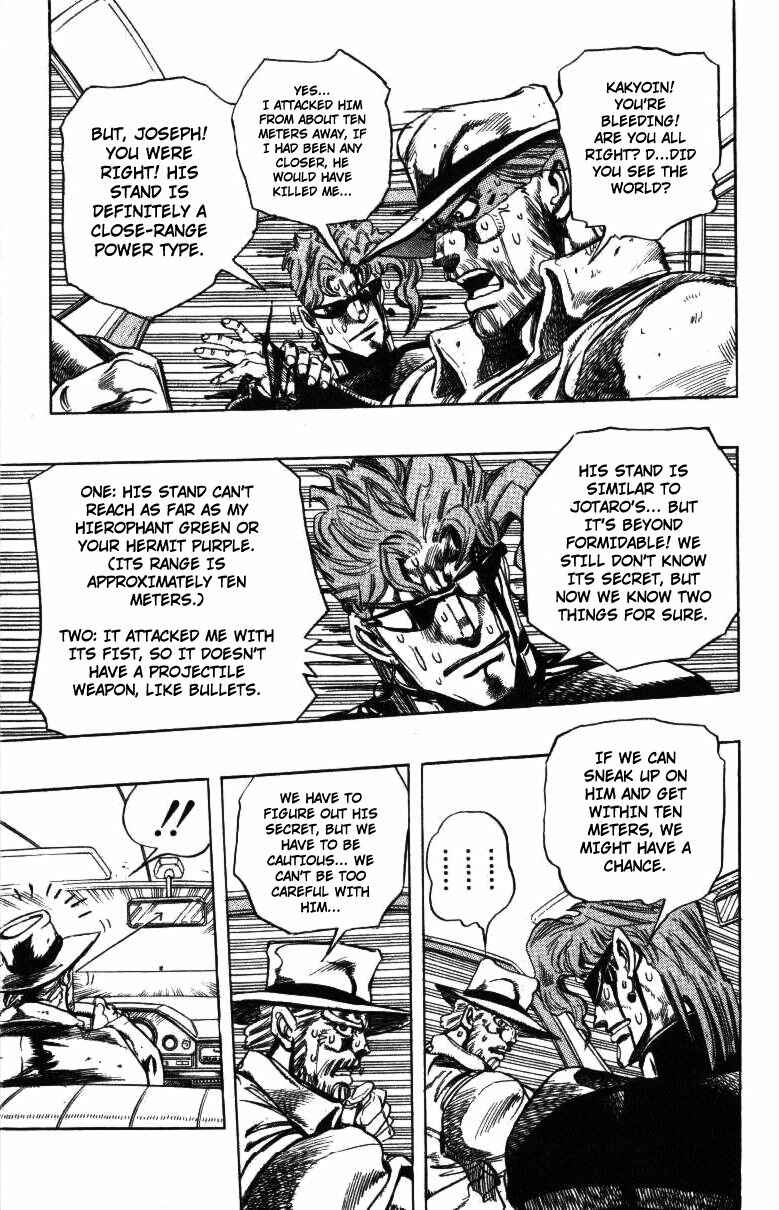 JoJo no Kimyou na Bouken: Part 3 - Stardust Crusaders Chapter 139 - Page 11