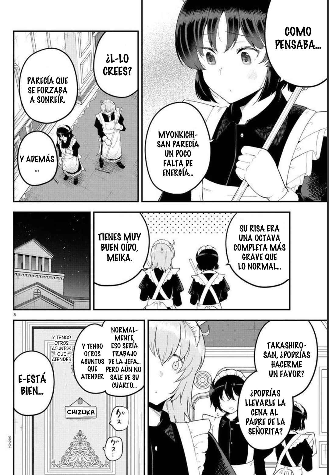 Meika-san wa Oshikorosenai Chapter 120 - Page 10