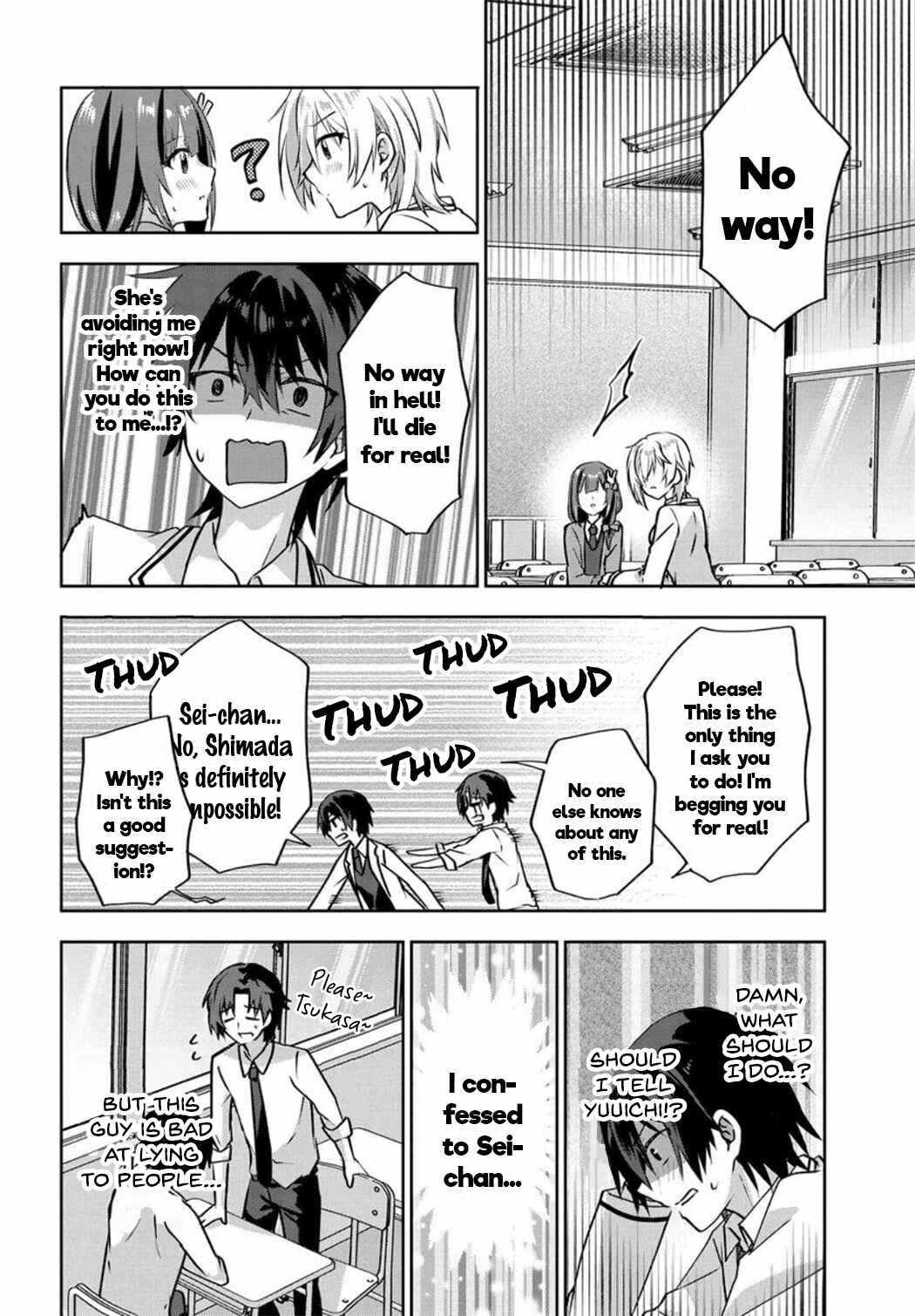 Love Comedy Manga ni Haitteshimatta node, Oshi no Make Heroine wo Zenryoku de Shiawase ni Suru Chapter 3 - Page 16