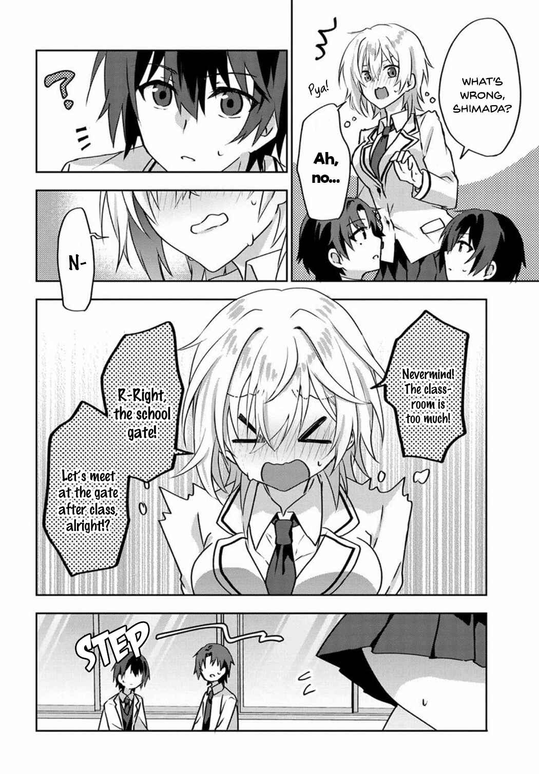 Love Comedy Manga ni Haitteshimatta node, Oshi no Make Heroine wo Zenryoku de Shiawase ni Suru Chapter 3 - Page 20