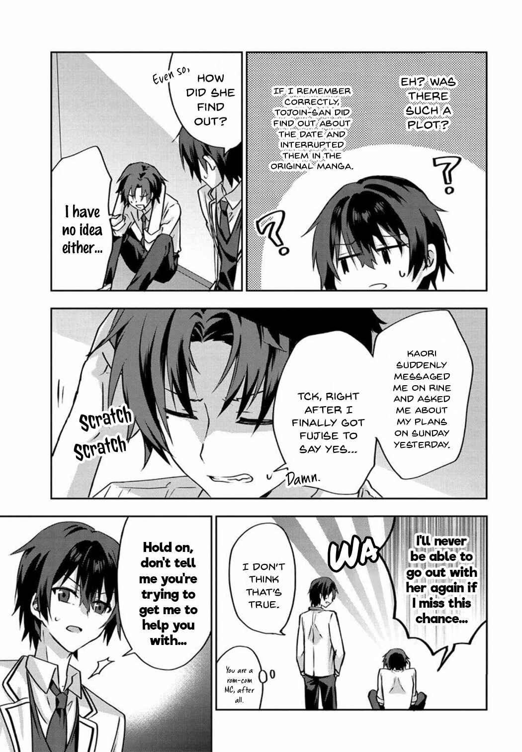 Love Comedy Manga ni Haitteshimatta node, Oshi no Make Heroine wo Zenryoku de Shiawase ni Suru Chapter 3 - Page 3