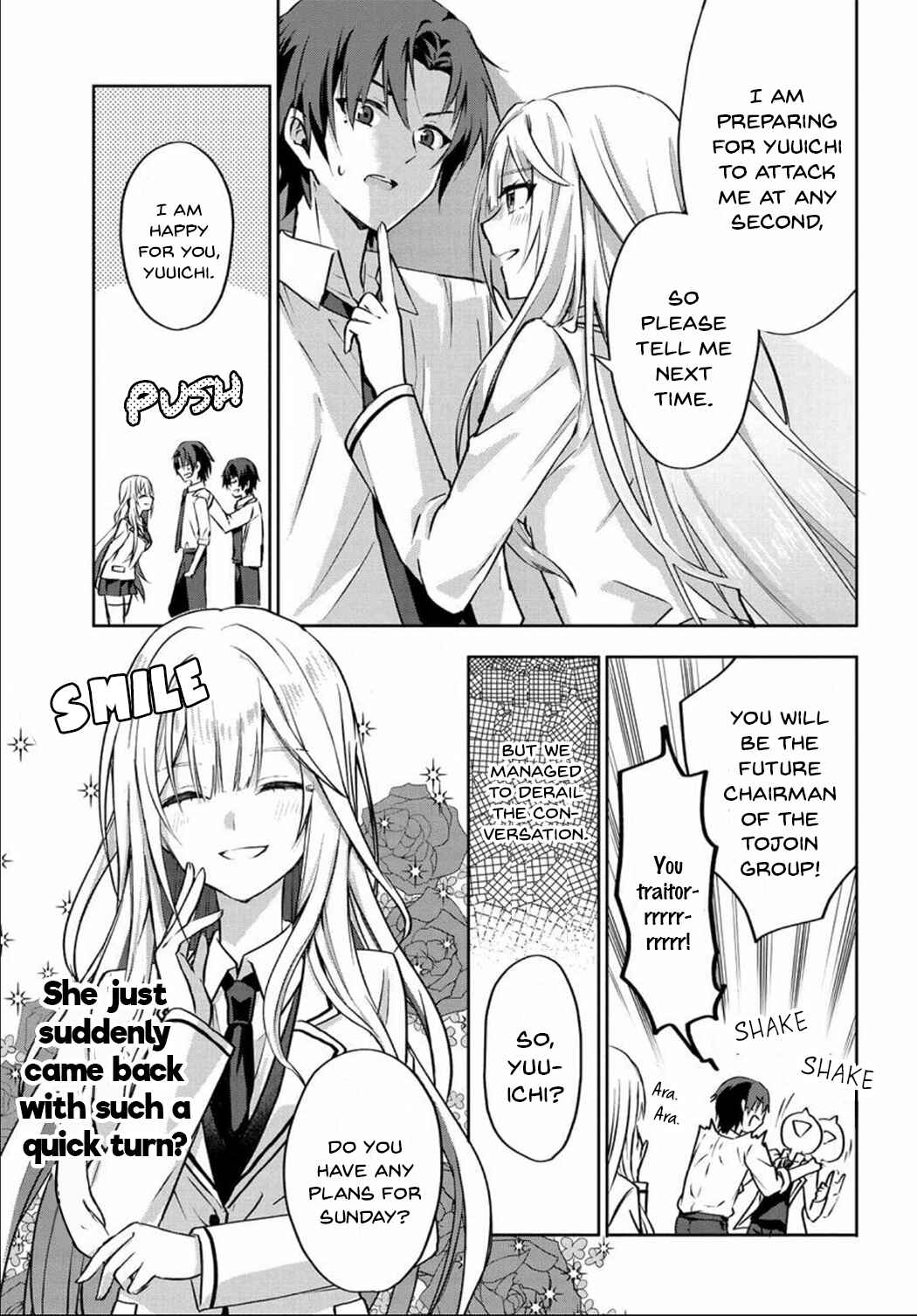 Love Comedy Manga ni Haitteshimatta node, Oshi no Make Heroine wo Zenryoku de Shiawase ni Suru Chapter 3 - Page 9
