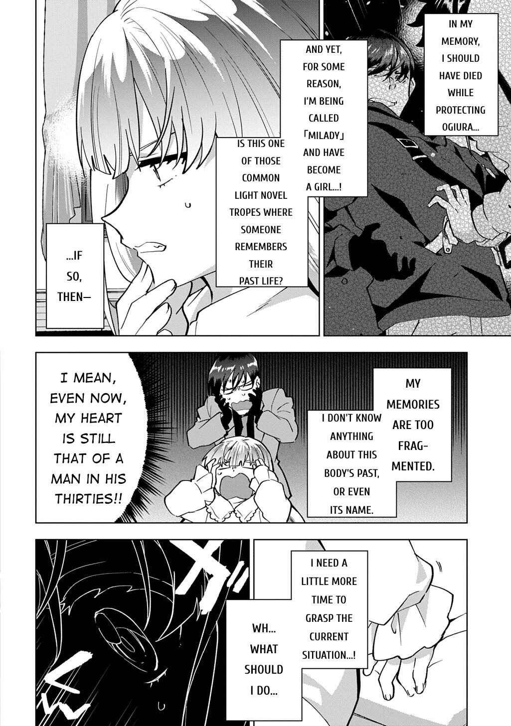 Tantei Reijou Julia Moriarty ~Seibetsu mo Mibun mo Kawarimashita ga, Tenseisaki demo Tanteigyou Saikai Shimasu~ Chapter 1 - Page 39