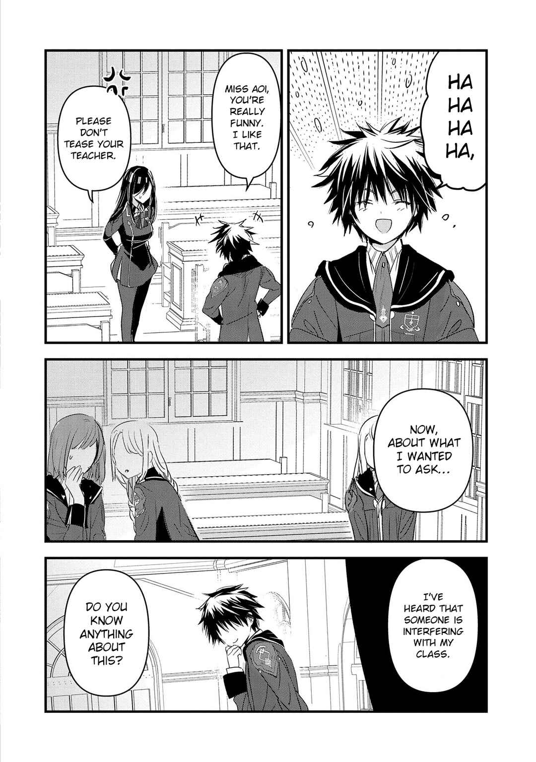 Isekai Teni Shite Kyoushi ni Natta ga, Majo to Osorerareteiru Ken ~Aoi-sensei no Gakuen Funtou Nisshi~ Chapter 11 - Page 21