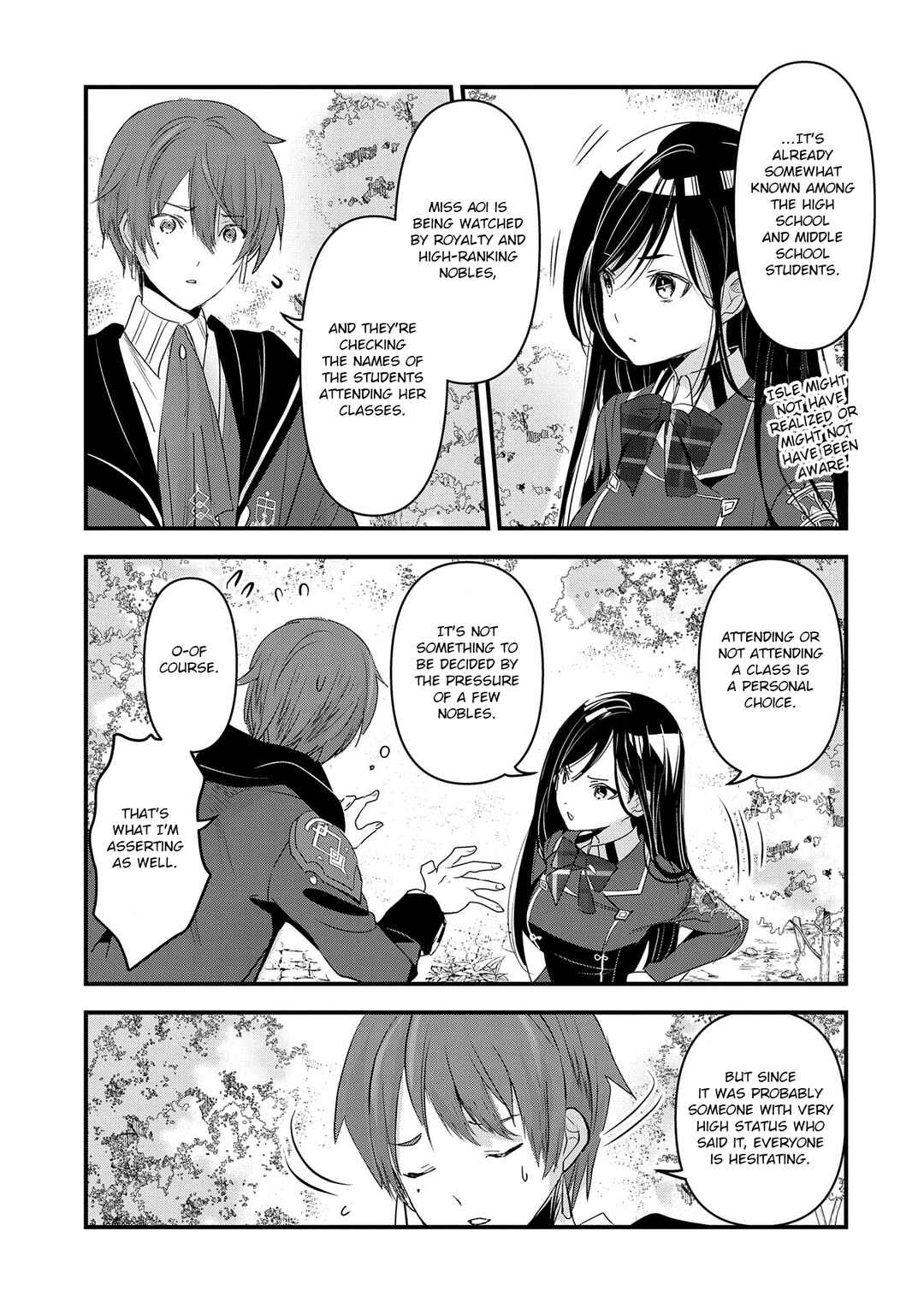 Isekai Teni Shite Kyoushi ni Natta ga, Majo to Osorerareteiru Ken ~Aoi-sensei no Gakuen Funtou Nisshi~ Chapter 11 - Page 4