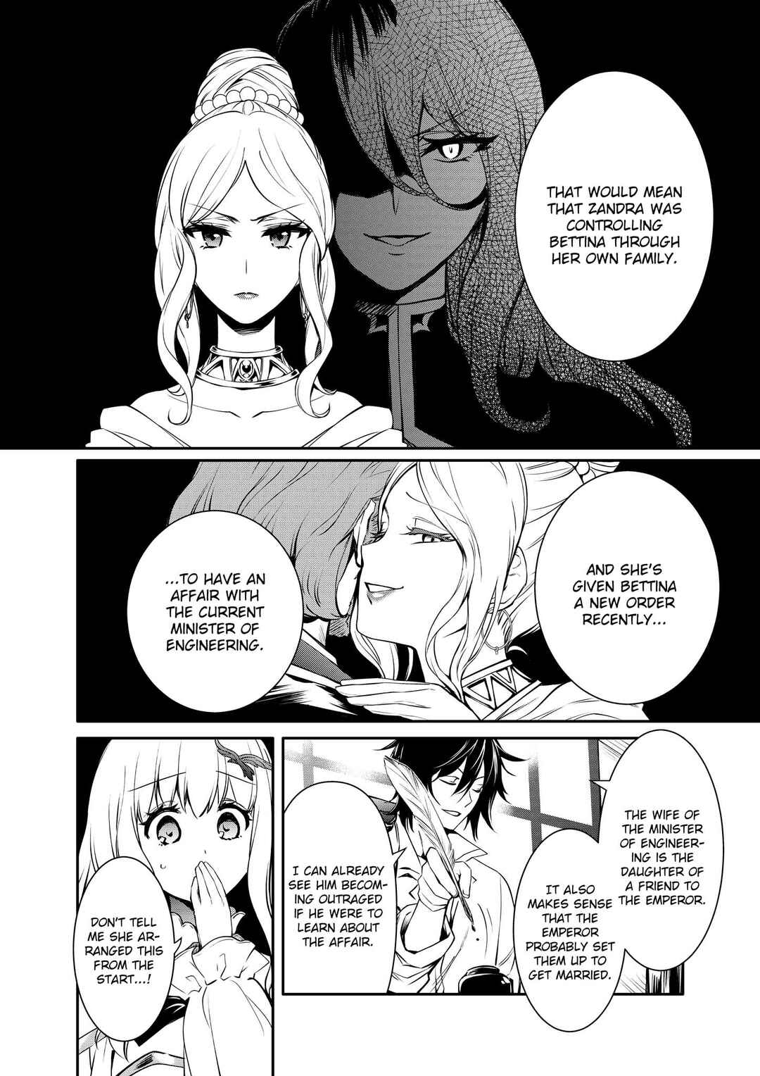 Saikyou Degarashi Ouji no An'yaku Teii Arasoi ~Teii ni Kyoumi Nai desu ga, Shinu no wa Iyana no de Otouto wo Koutei ni Shiyou to Omoimasu~ Chapter 19 - Page 23