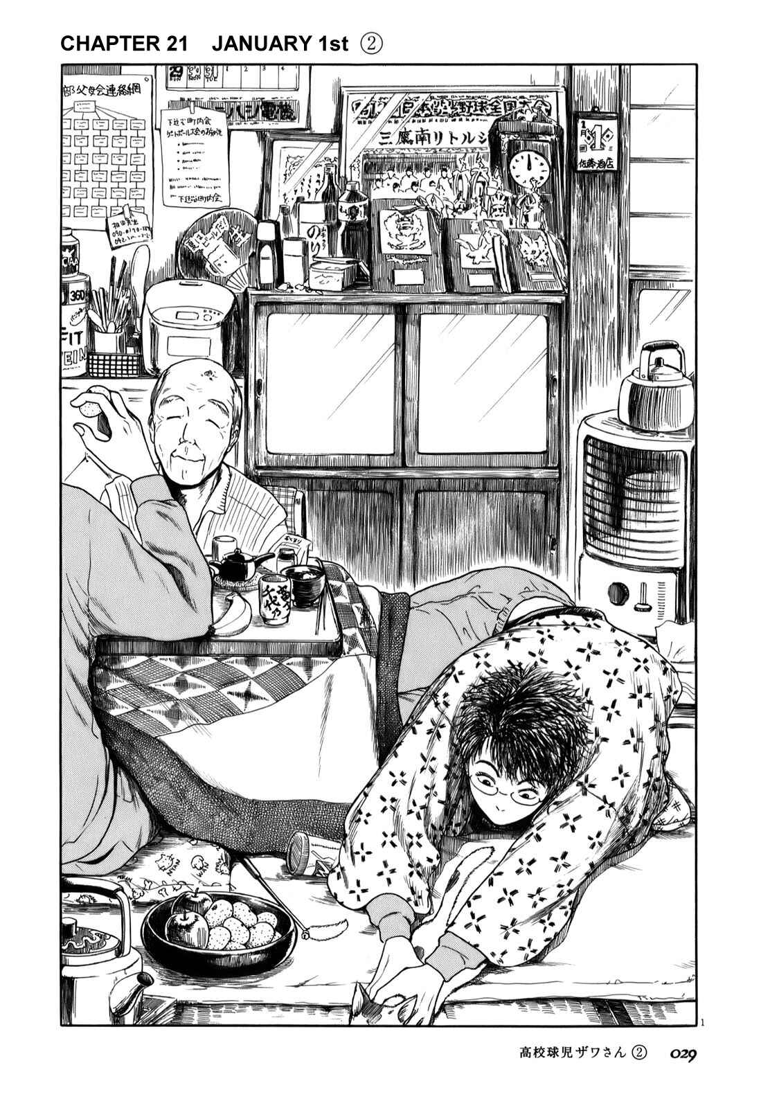Koukou Kyuji Zawa-san Chapter 21 - Page 1