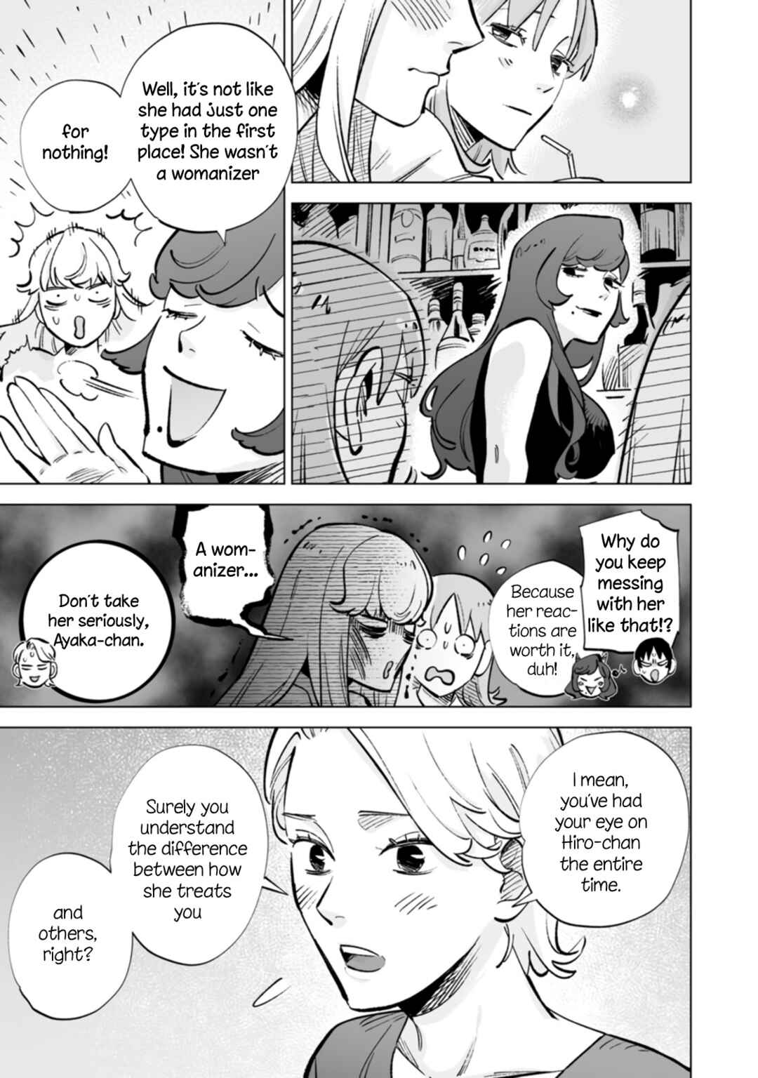 Ayaka-chan wa Hiroko-senpai ni Koishiteru Chapter 21 - Page 9