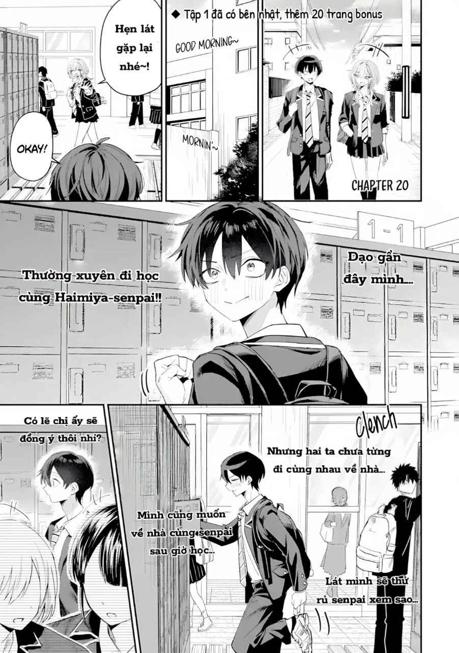 Haimiya-senpai wa Kowakute Kawaii Chapter 20.1 - Page 2