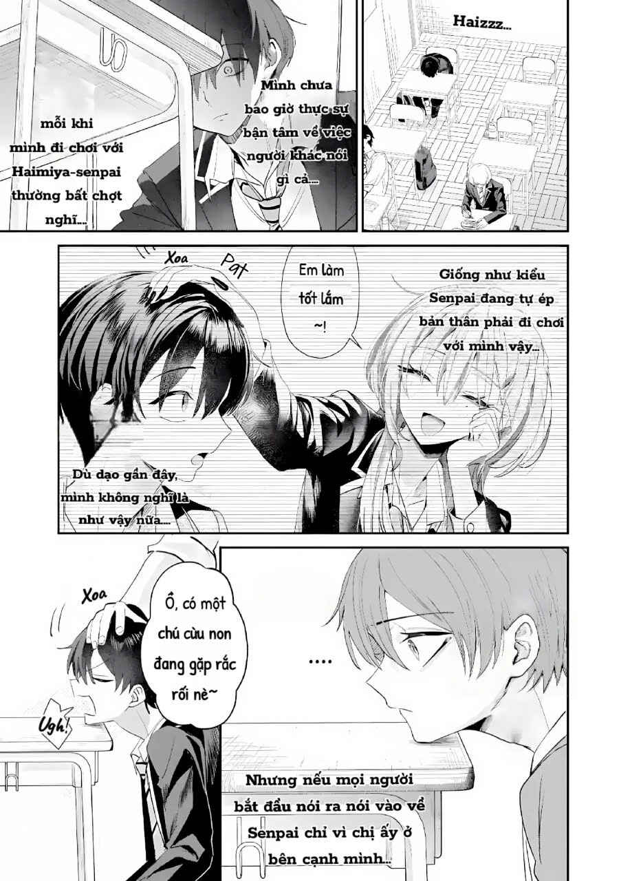 Haimiya-senpai wa Kowakute Kawaii Chapter 20.1 - Page 4
