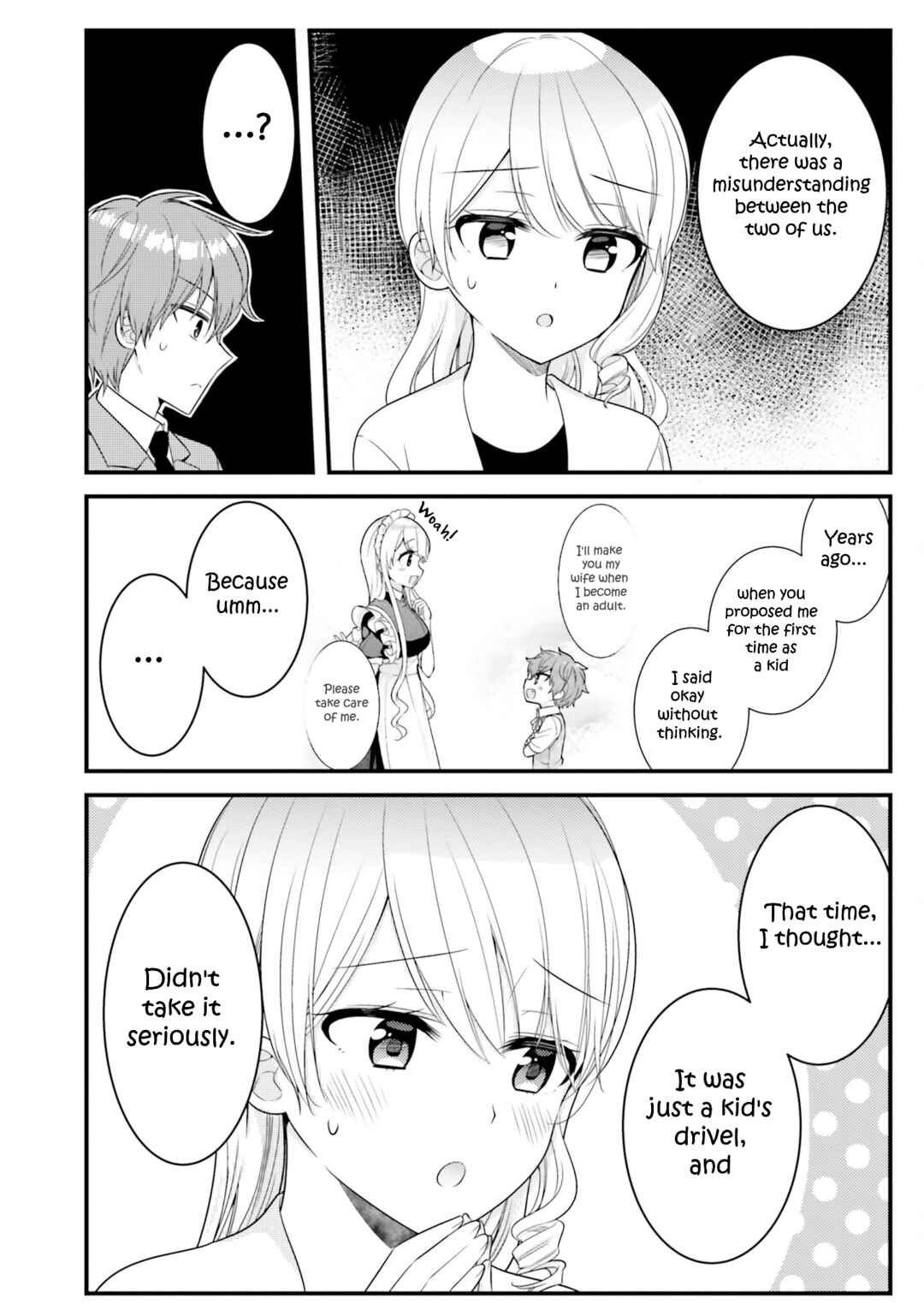 Tekito na Maid no Oneesan & Erasou de Ichizu na Botchan Chapter 40 - Page 6