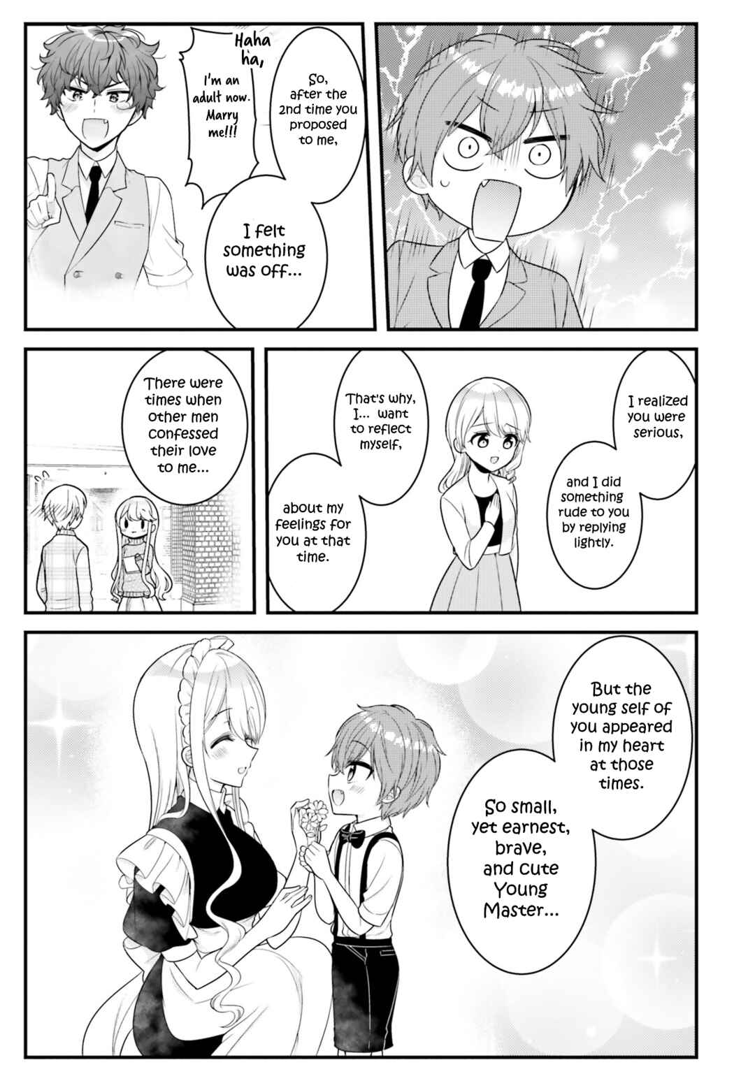 Tekito na Maid no Oneesan & Erasou de Ichizu na Botchan Chapter 40 - Page 7