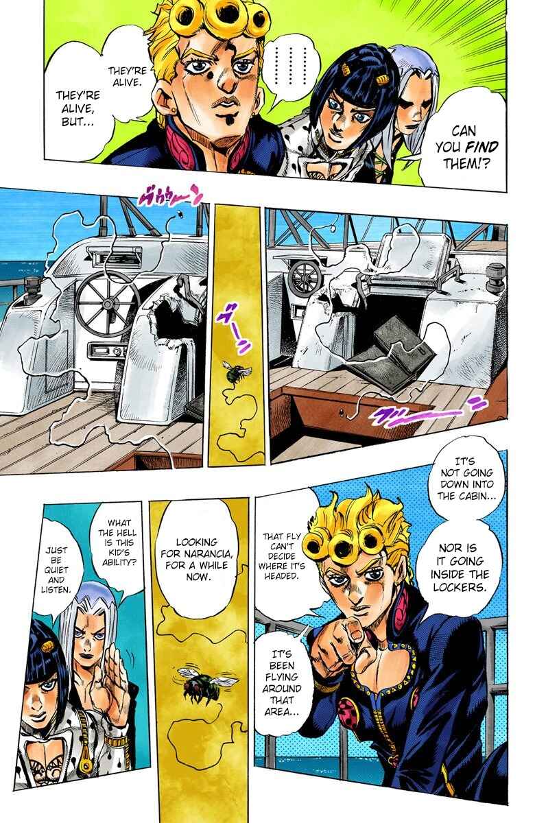 JoJo no Kimyou na Bouken: Part 5 - Ougon no Kaze Color-ban Chapter 19 - Page 12