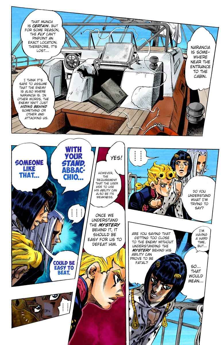 JoJo no Kimyou na Bouken: Part 5 - Ougon no Kaze Color-ban Chapter 19 - Page 13
