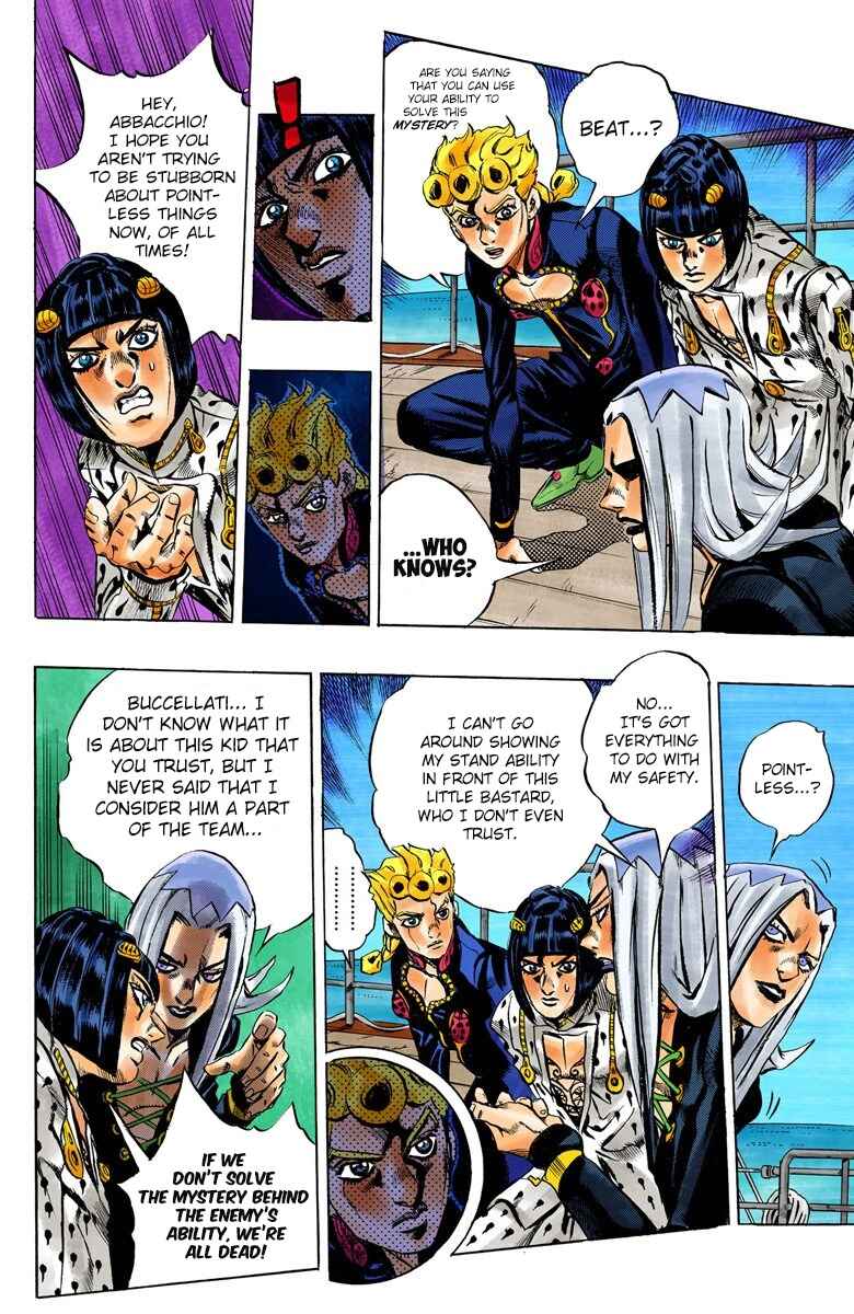 JoJo no Kimyou na Bouken: Part 5 - Ougon no Kaze Color-ban Chapter 19 - Page 15