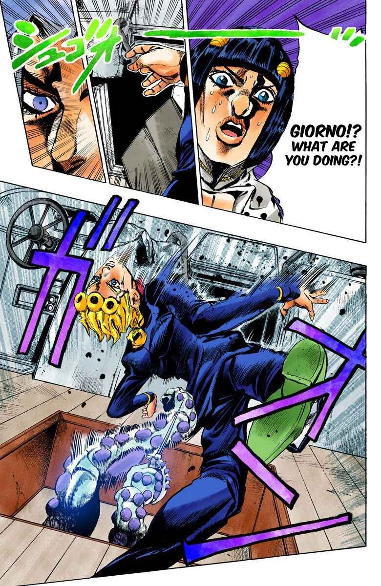 JoJo no Kimyou na Bouken: Part 5 - Ougon no Kaze Color-ban Chapter 19 - Page 18