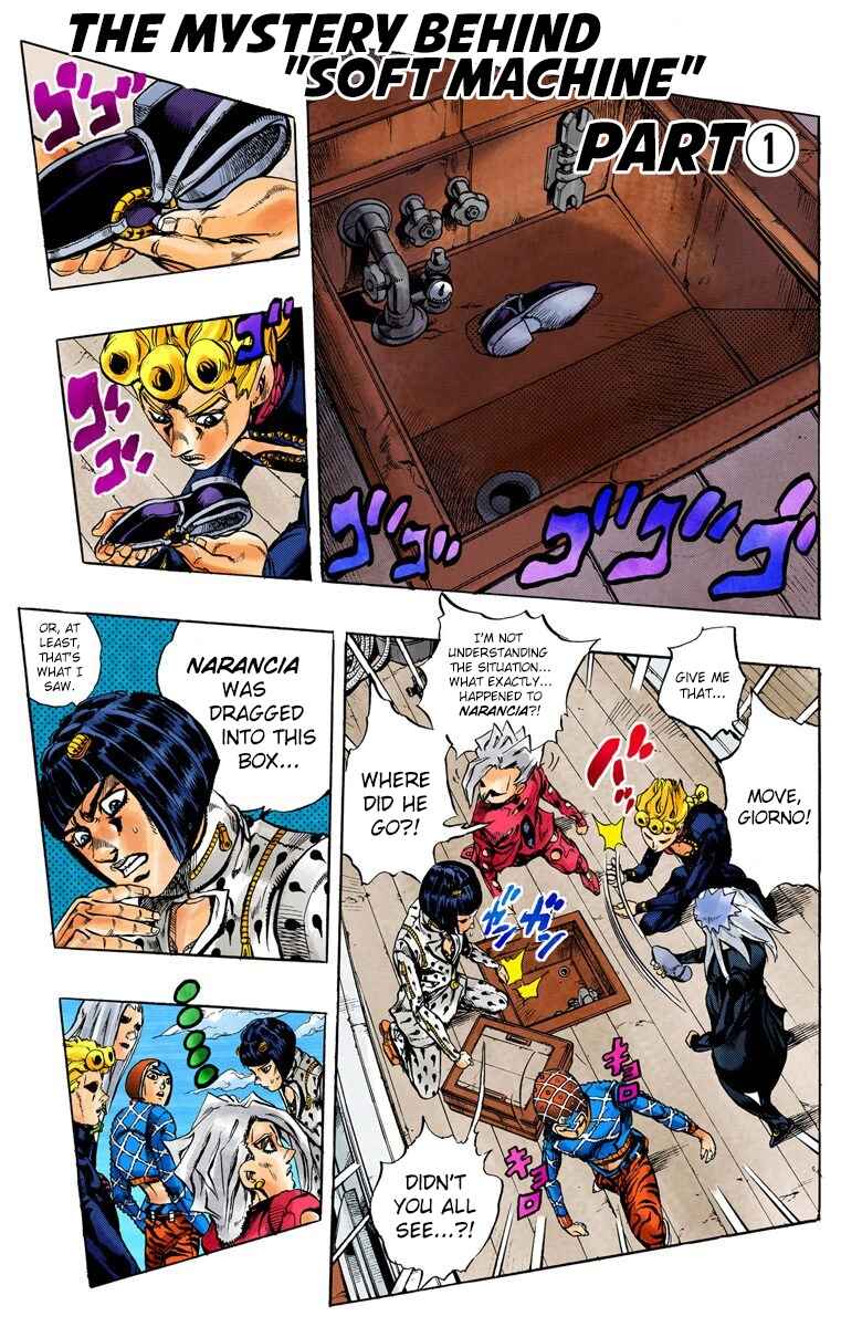 JoJo no Kimyou na Bouken: Part 5 - Ougon no Kaze Color-ban Chapter 19 - Page 2