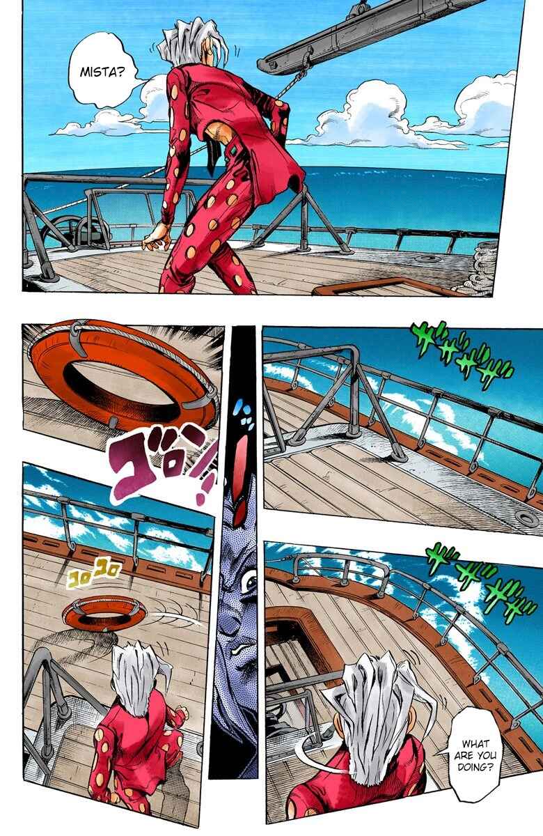 JoJo no Kimyou na Bouken: Part 5 - Ougon no Kaze Color-ban Chapter 19 - Page 5