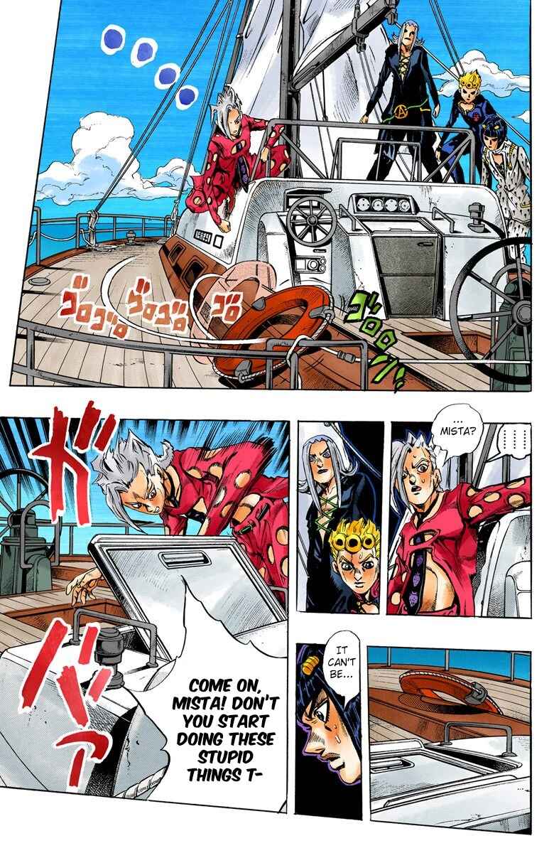 JoJo no Kimyou na Bouken: Part 5 - Ougon no Kaze Color-ban Chapter 19 - Page 6