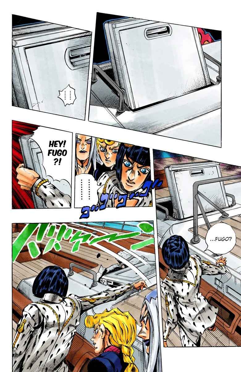 JoJo no Kimyou na Bouken: Part 5 - Ougon no Kaze Color-ban Chapter 19 - Page 7