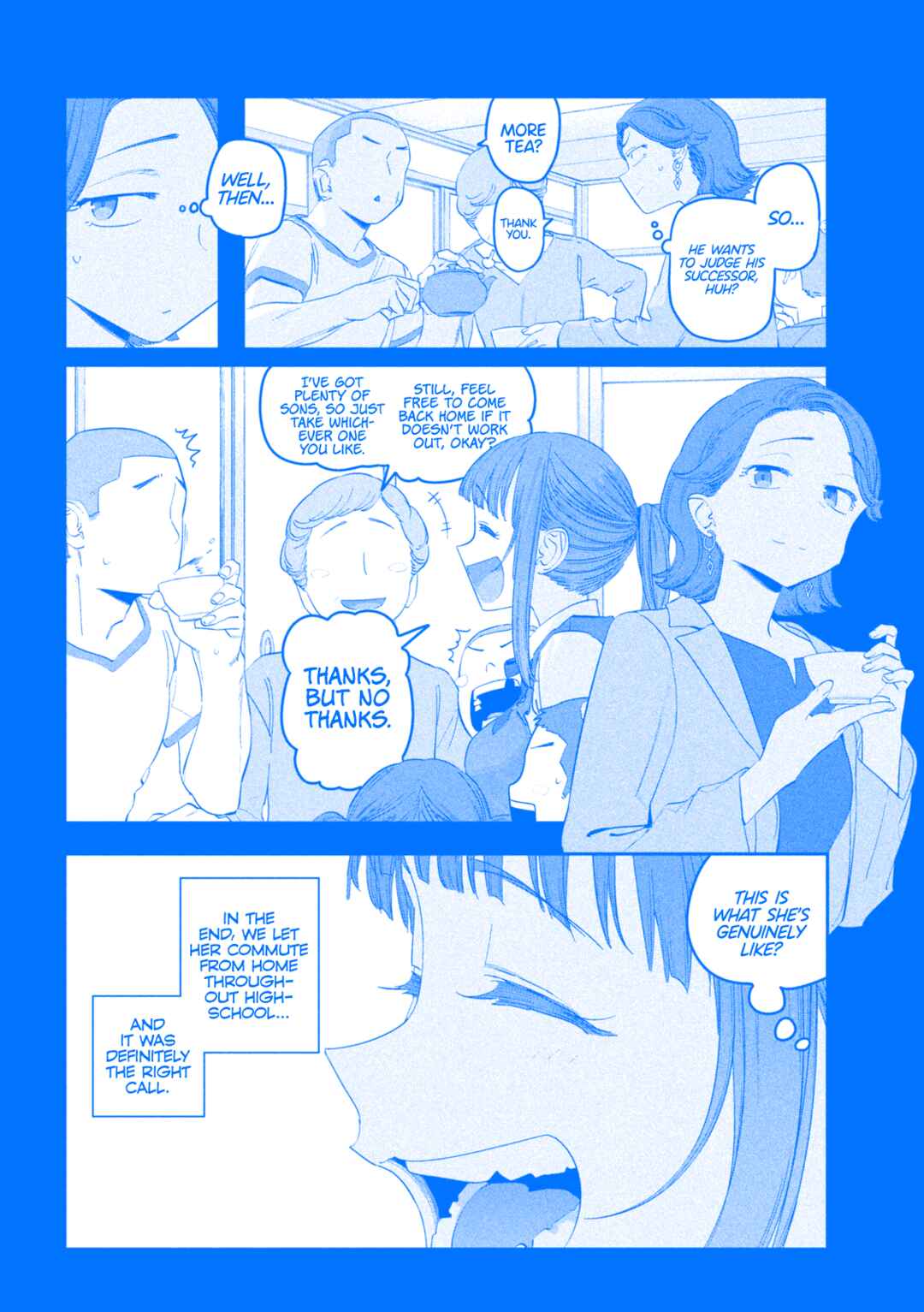 Getsuyoubi no Tawawa (Blue) (Fan Colored) Chapter 88 - Page 7