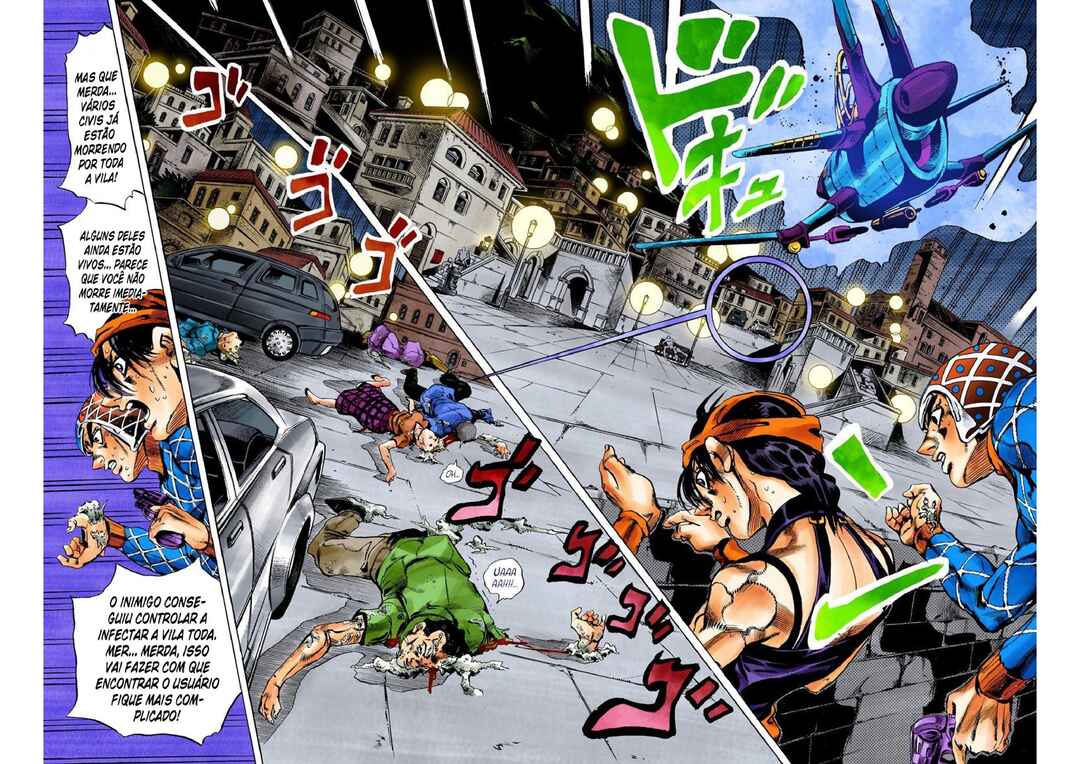 JoJo no Kimyou na Bouken: Part 5 - Ougon no Kaze Color-ban Chapter 114 - Page 5