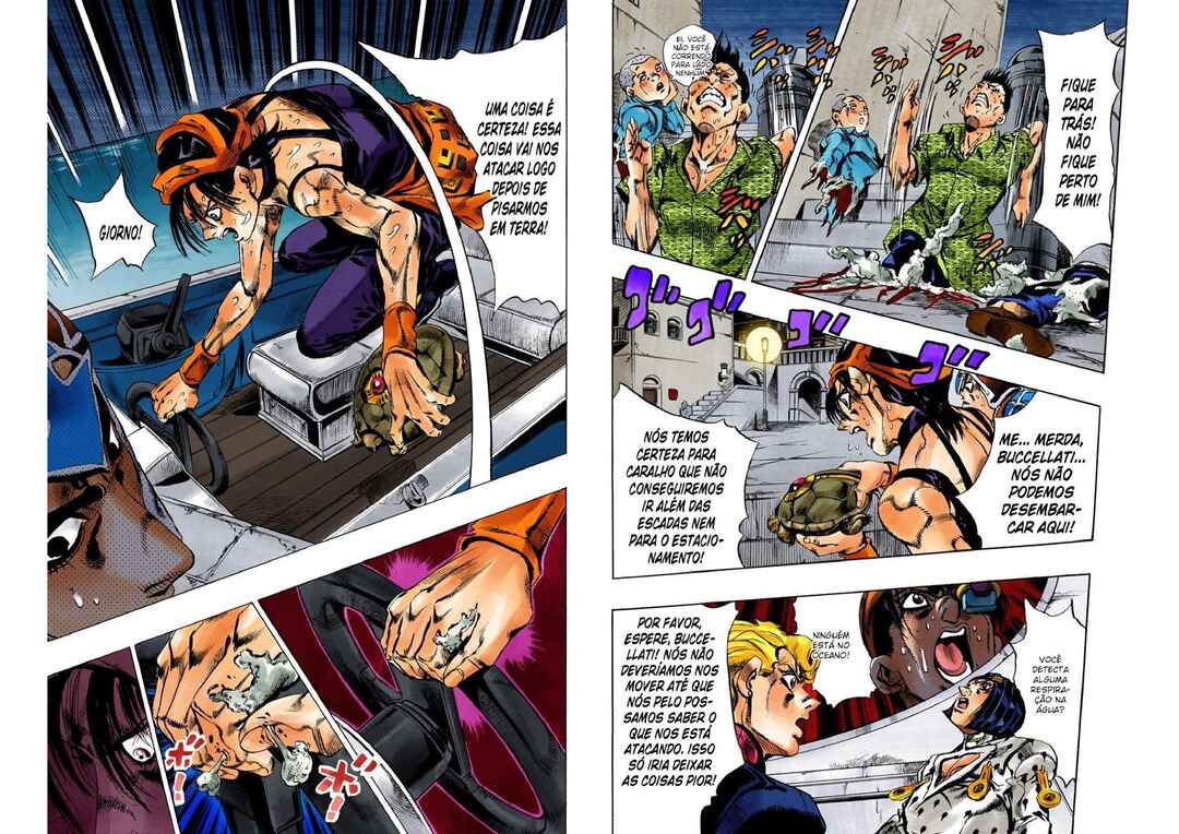 JoJo no Kimyou na Bouken: Part 5 - Ougon no Kaze Color-ban Chapter 114 - Page 7