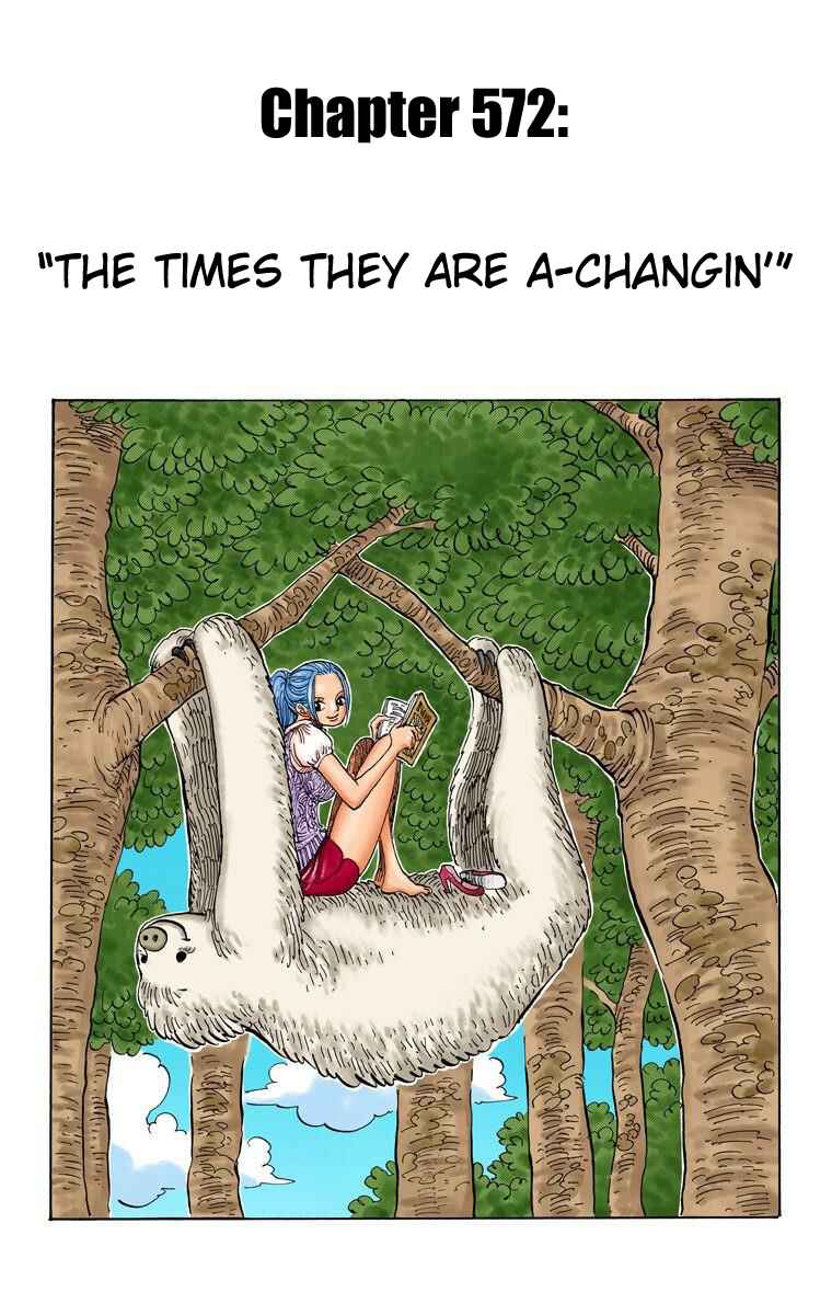 One Piece (Official Colored) Chapter 572 - Page 2