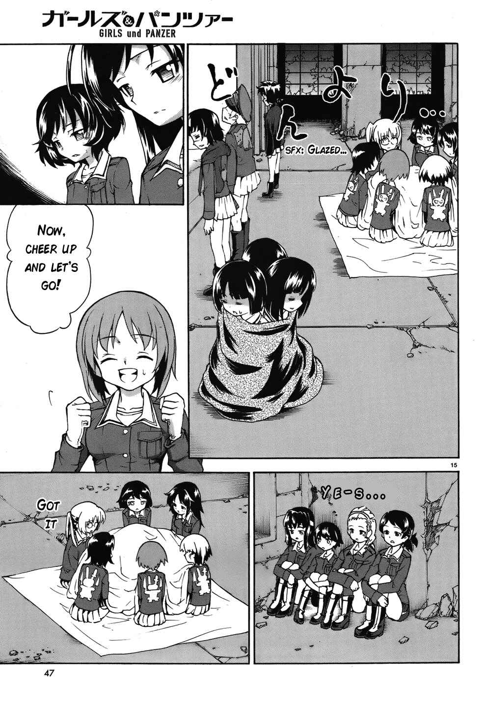 Girls und Panzer Chapter 13 - Page 15