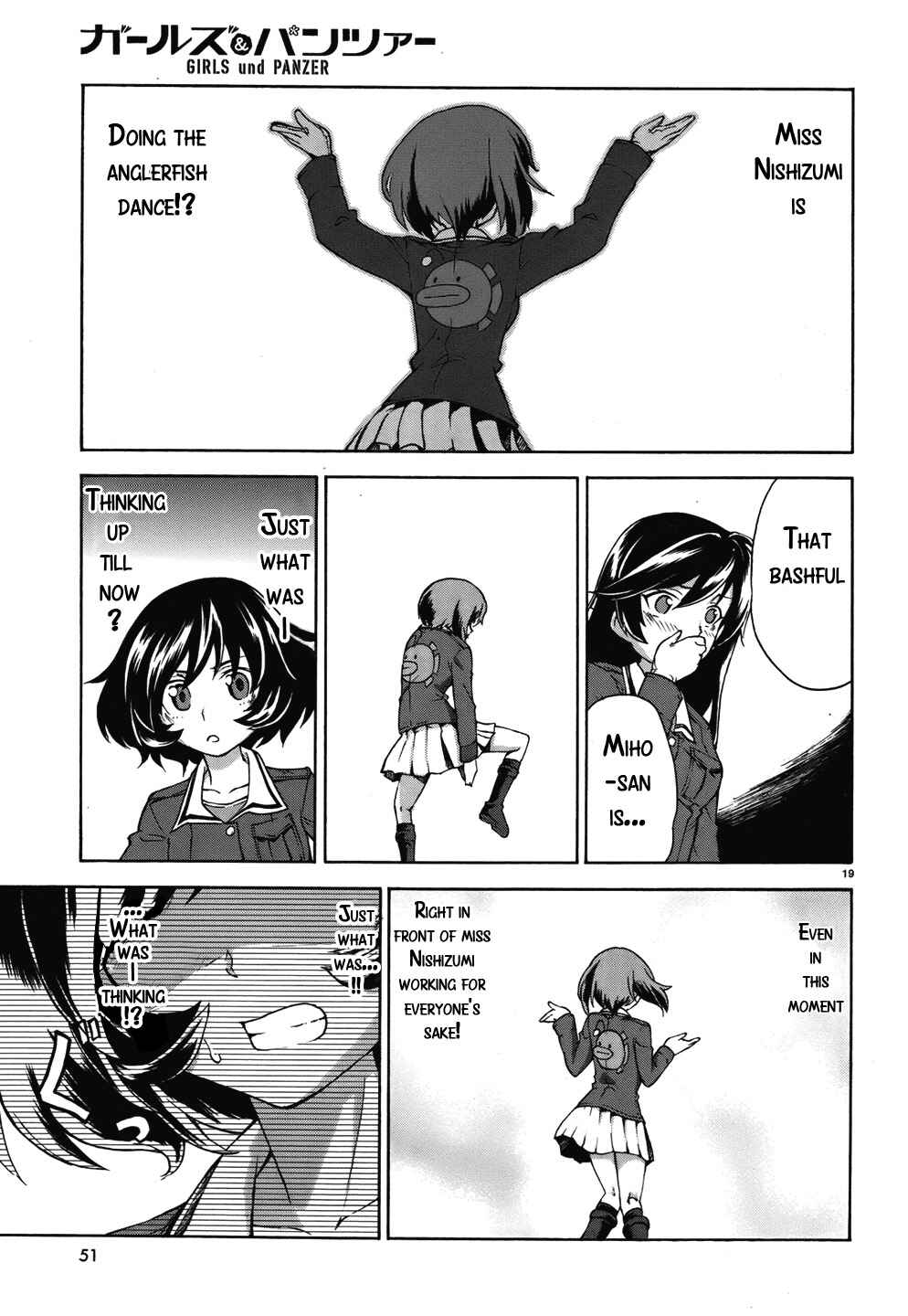 Girls und Panzer Chapter 13 - Page 19