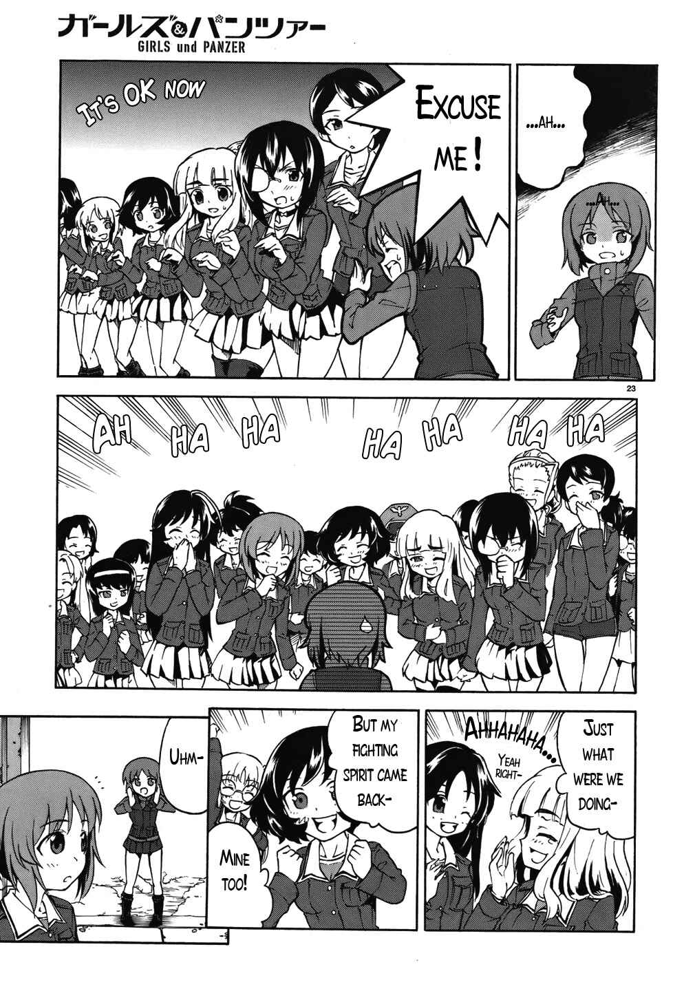 Girls und Panzer Chapter 13 - Page 23