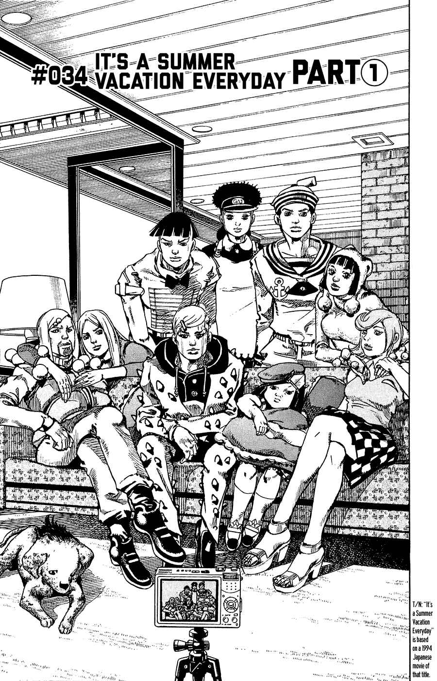 JoJo no Kimyou na Bouken: Part 8 - JoJolion Chapter 34 - Page 1