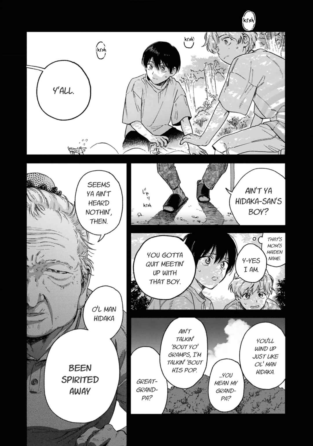 Kanata no Kimi no Te Chapter 3 - Page 6