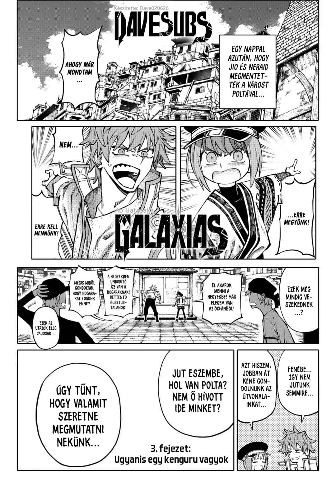GALAXIAS Chapter 3 - Page 1