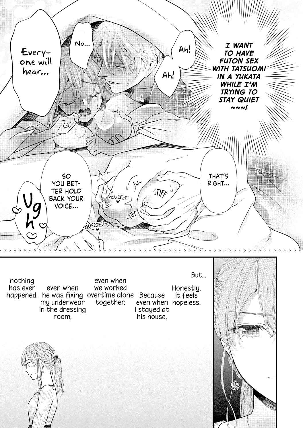 'Ecchi Shitai' to Itte Kure - Seijin (?) Buchou to Junshin (?) OL Chapter 7 - Page 7