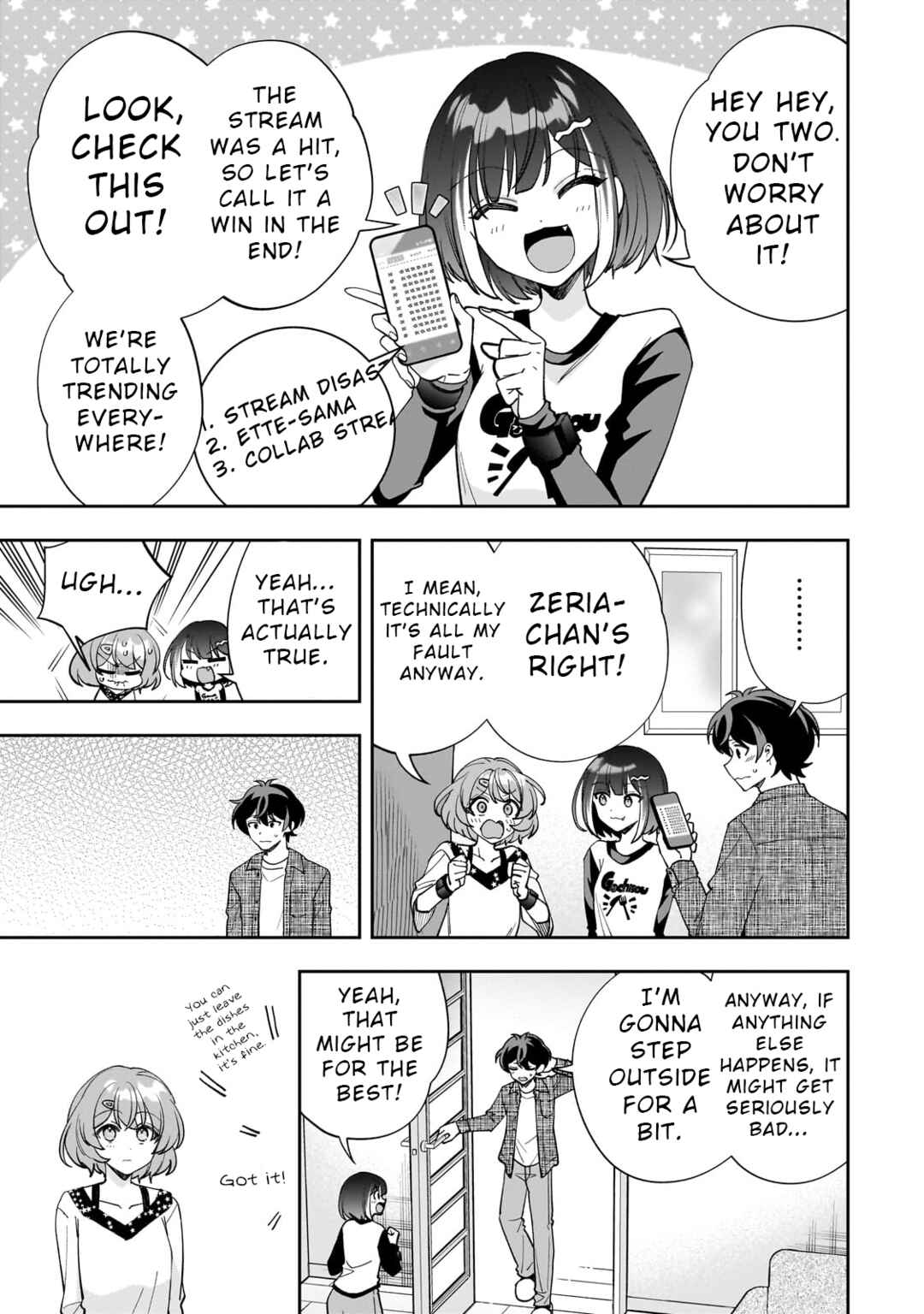 Net no "Oshi" to Real no "Oshi" ga Tonari ni Hikkoshite Kita Chapter 13 - Page 9