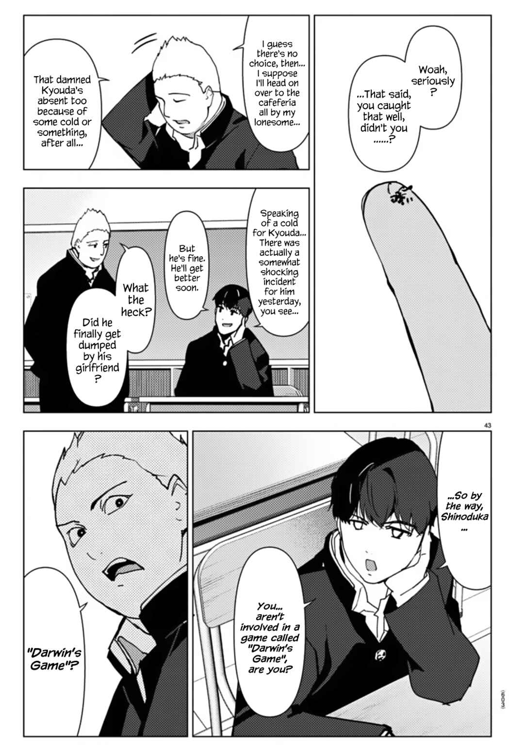 Darwin's Game Chapter 110 - Page 43