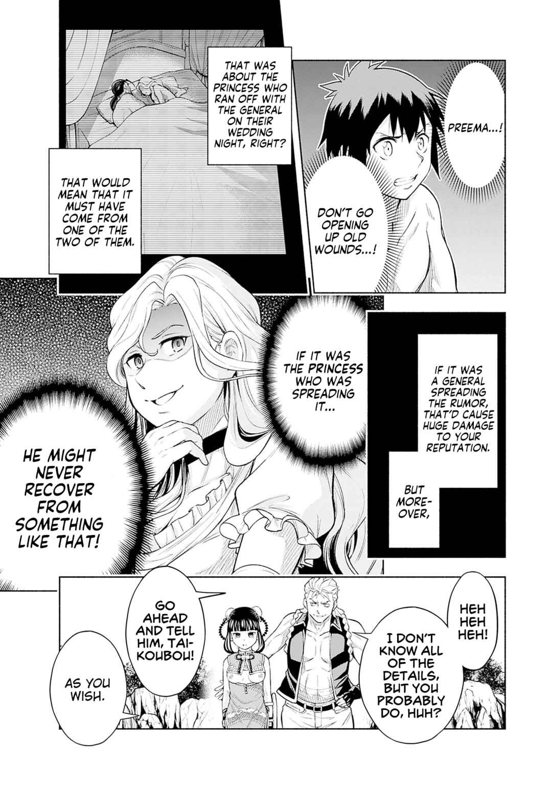 Eroge no Sekai de Slow Life ~Issho ni Isekai Teni shitekita Yarisaa no Daigakusei-tachi ni Tsuihou sareta node, Henkyou de Muteki ni Natte Shin no Heroine-tachi to Yoroshiku Yarimasu~ Chapter 21 - Page 15